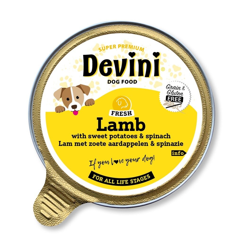 Devini Dog Lamb 85gram