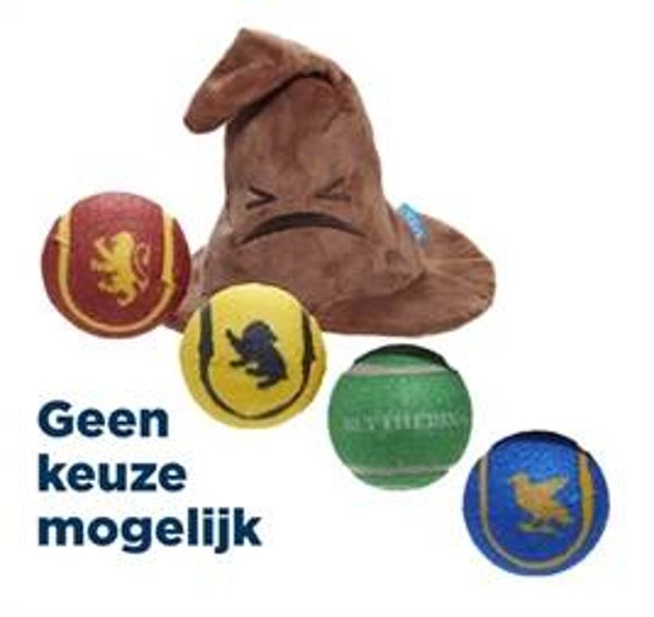 BARK Sorting Hat Harry Potter Pluche Met 1 Bal 20X20X19 cm