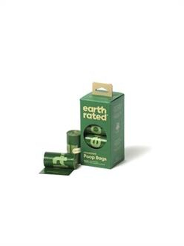Earth Rated Poepzakjes Geurloos Gerecycled 8X15 stuks