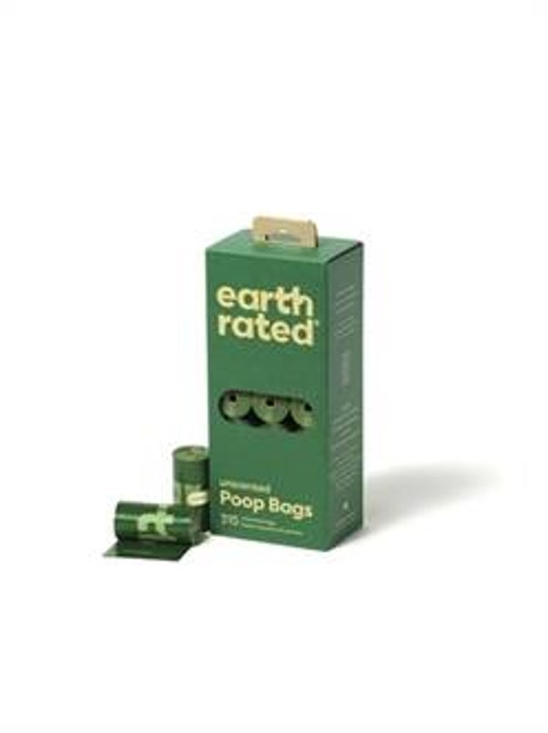 Earth Rated Poepzakjes Geurloos Gerecycled 21X15 stuks