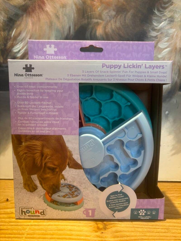 Puppy lickin’layers spel