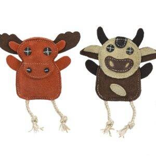 Huggle hounds 2 pack moose & cow