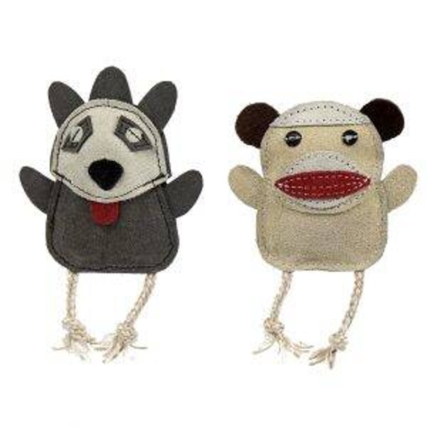 Huggle hounds 2 pack monkey & raccoon