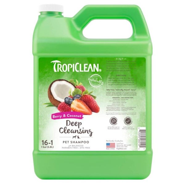 TropiClean 1g Berry & Coconut SH 3,8 liter