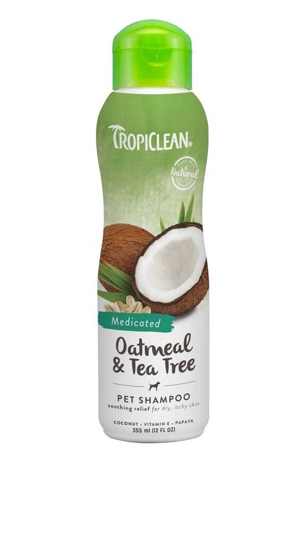 TropiClean Oatmeal & Tea Tree Shampoo 355 ml