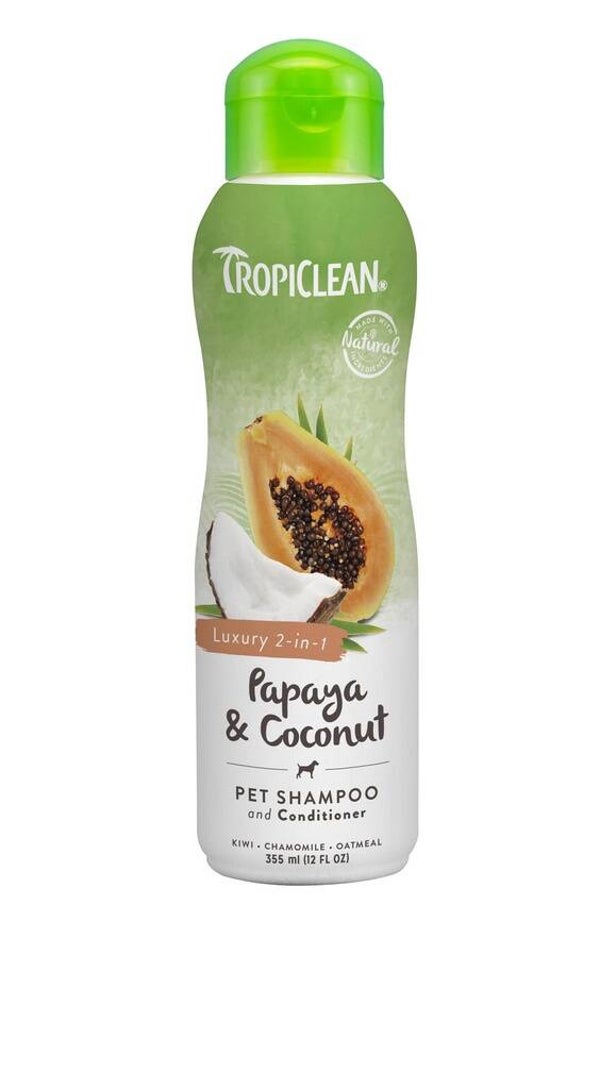 TropiClean Papaya & Coconut Shampoo 355 ml