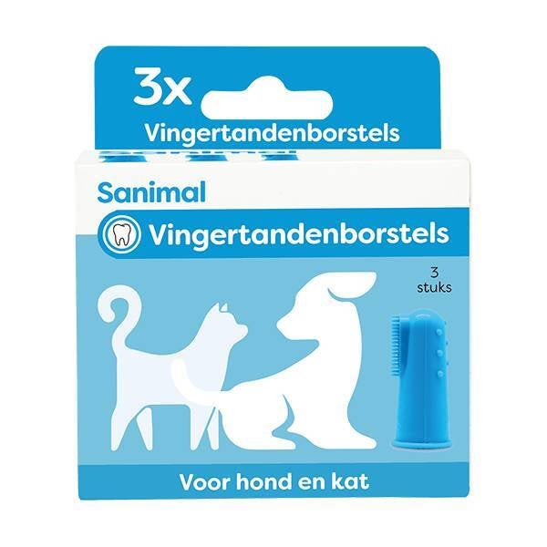 Sanimal Vingertandenborstel