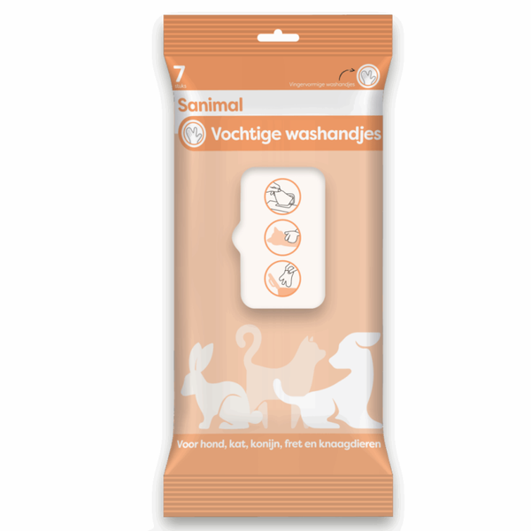 Sanimal Vochtige Washandjes