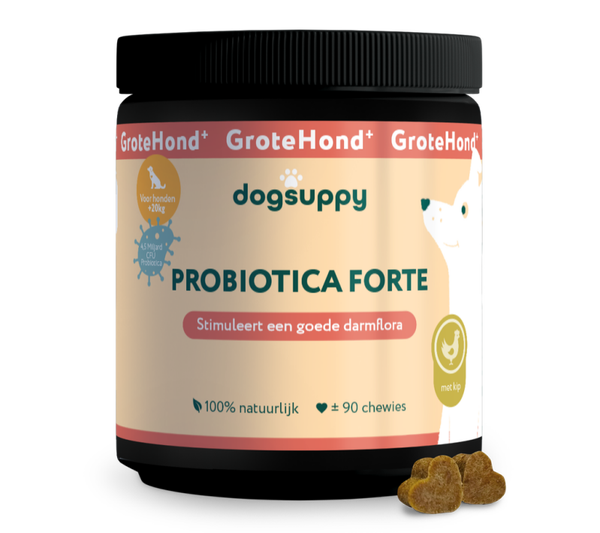 DogSuppy Probiotica Grote Hond Kip 360gram