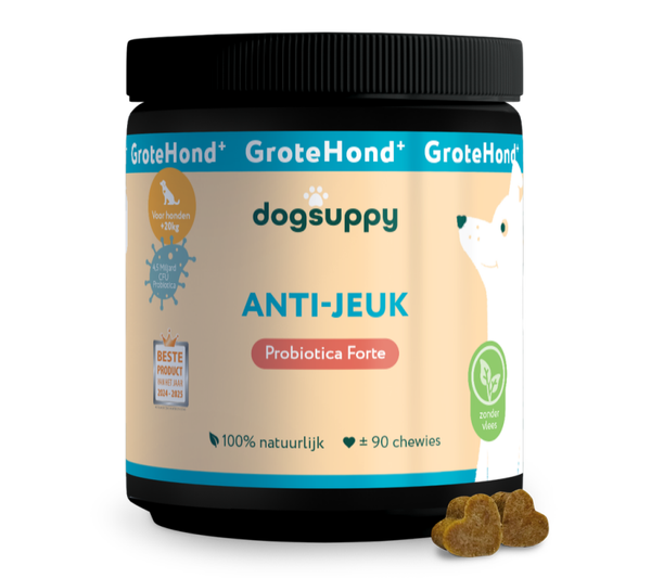 DogSuppy Anti Jeuk Probiotica Forte Grote Hond Zonder Vlees 360gram
