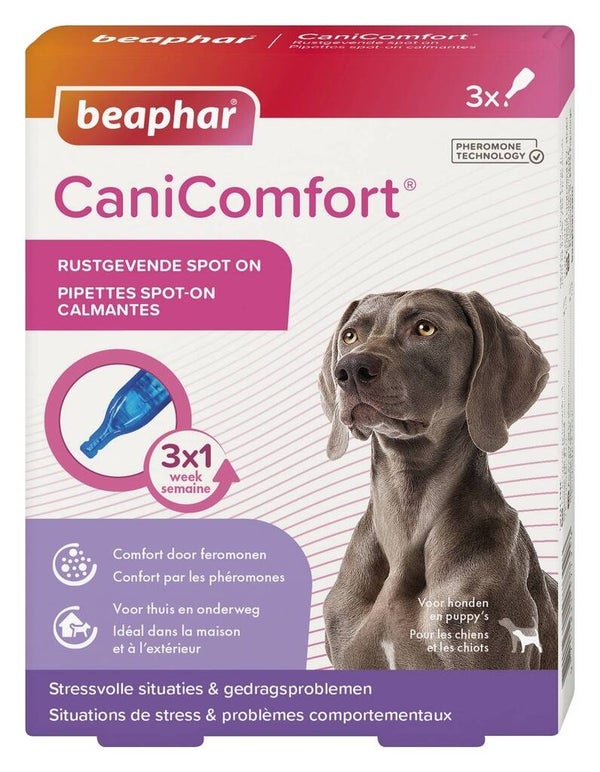 Beaphar Canicomfort Spot on 3 pipetten