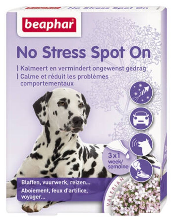 Beaphar No Stress Spot on Hond 3 Pipet 1 stuk