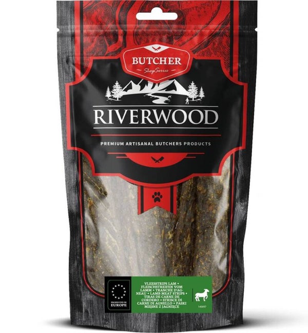 Riverwood Butcher Vleesstrips Lam 6 x 150 gram