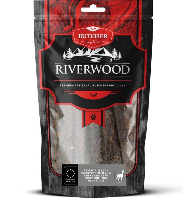 Riverwood Butcher Vleesstrips Ree 6 x 150 gram