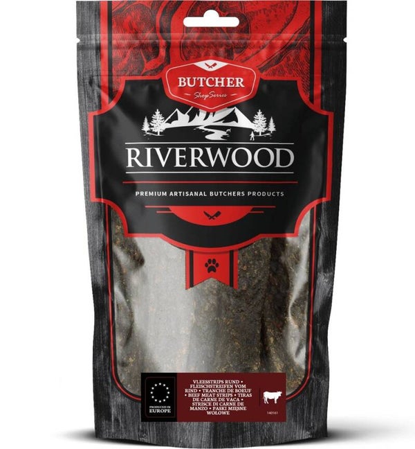 Riverwood Butcher Vleesstrips Rund 6 x 150 gram
