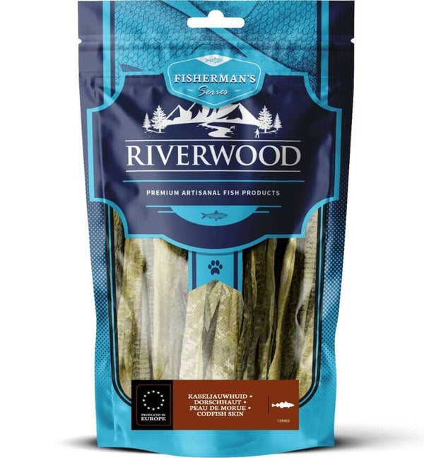 Riverwood Fisherman Kabeljauwhuid 6x200gram