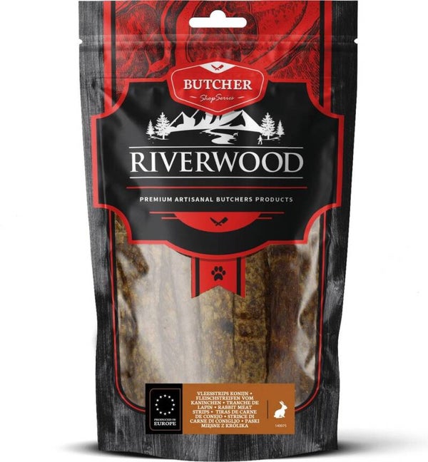 Riverwood Butcher Vleesstrips Konijn 6x150gram