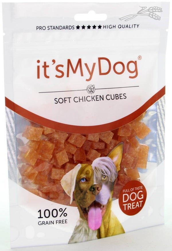 it's My Dog Chicken Soft Cubes 85gram