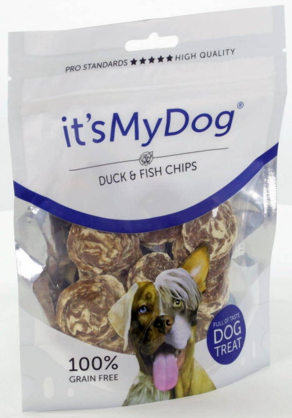 it's My Dog Fish & Duck Chips 85 gram