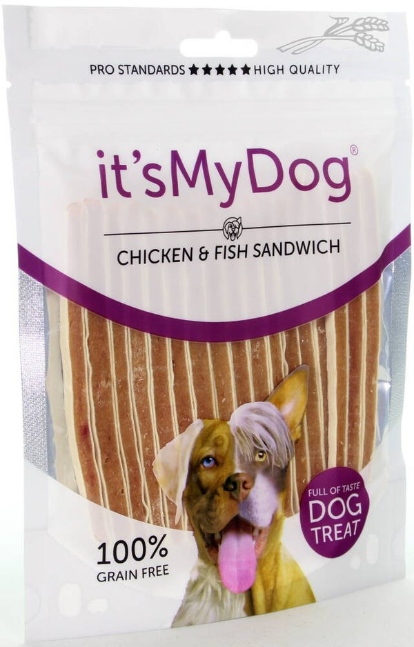 it's My Dog Chicken & Fish Sandwich 85 gram