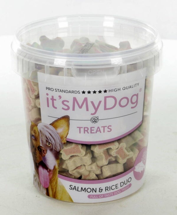 it's My Dog Treats Salmon & Rice Duo 500 gram
