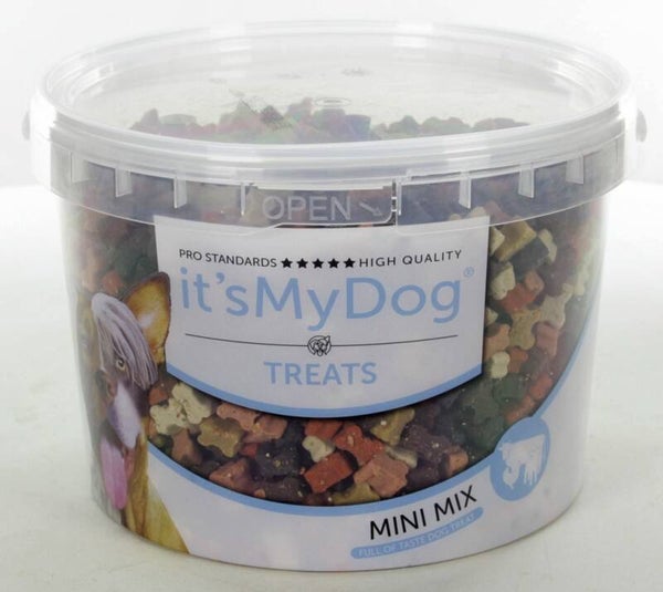it's My Dog Treats Mini Mix XL Bucket 1,8 kg