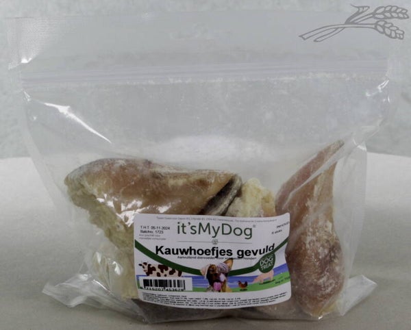 it's My Dog Kauwhoefjes gevuld 6 stuks