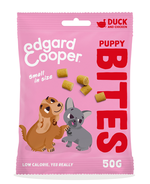 Edgard & Cooper Dog Bites Puppy Duck & Chicken Small