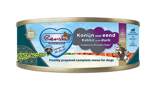 Renske Hond Blik Konijn Met Eend GV 24 x 95 gram