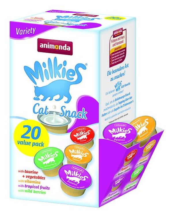 Milkies Display Variety 4x20stuks