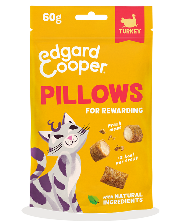 Edgard & Cooper Cat Pillows Turkey 8 x 60 gram