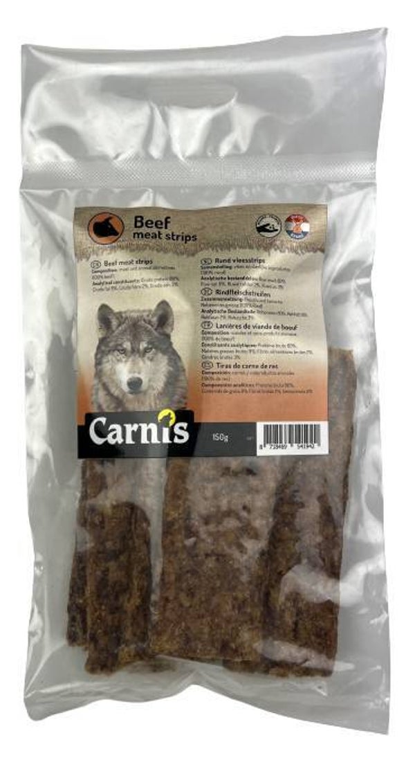 Carnis Vleesstrips Rund 5 x 150 gram