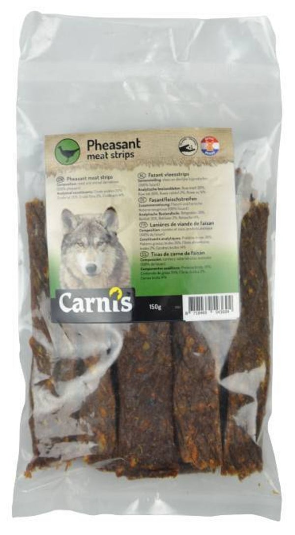Carnis Vleesstrips Fazant 5 x 150 gram