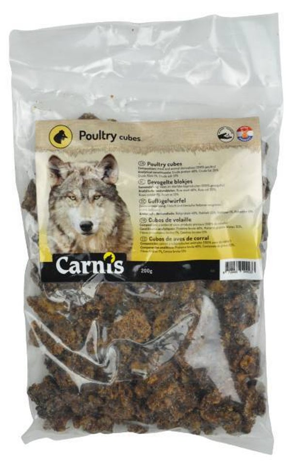 Carnis Blokjes Gevogelte 5 x 200 gram