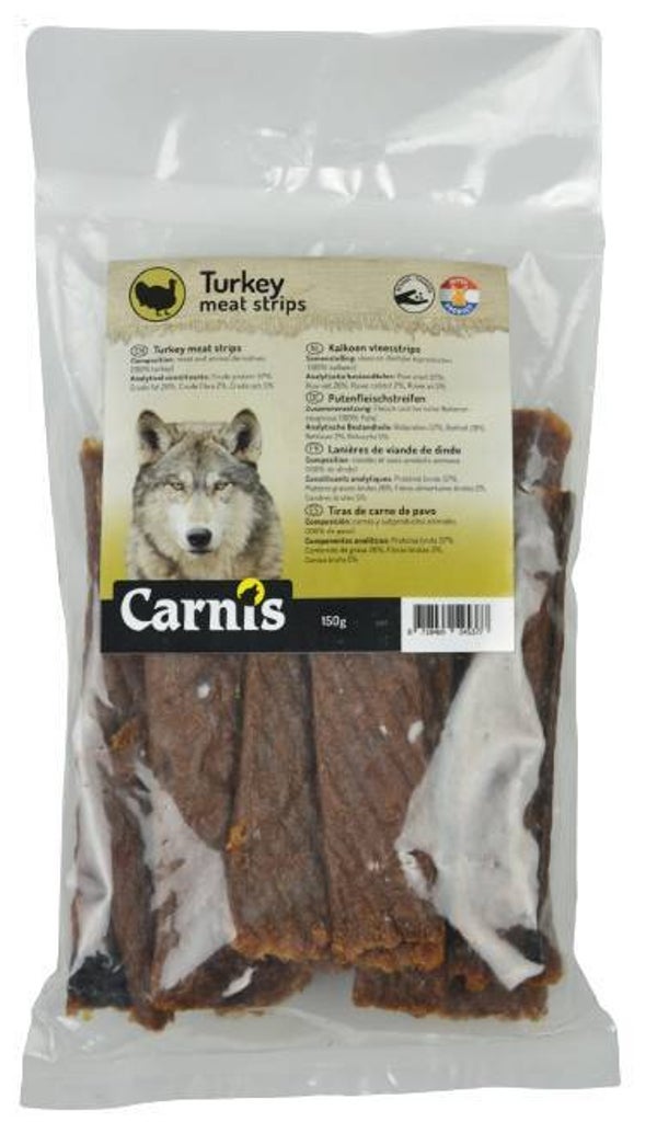 Carnis Vleesstrips Kalkoen 5 x 150 gram