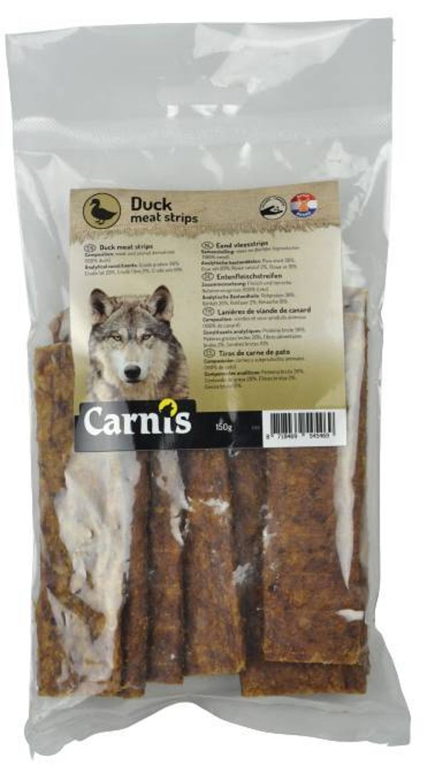 Carnis Vleesstrips Eend 5 x 150 gram