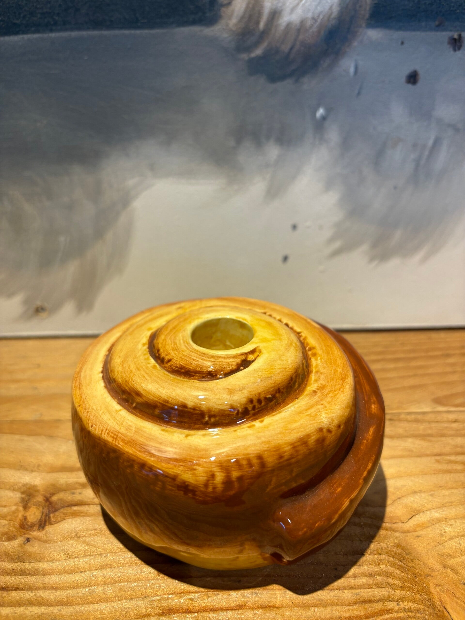 Kandelaar kaneelbroodje