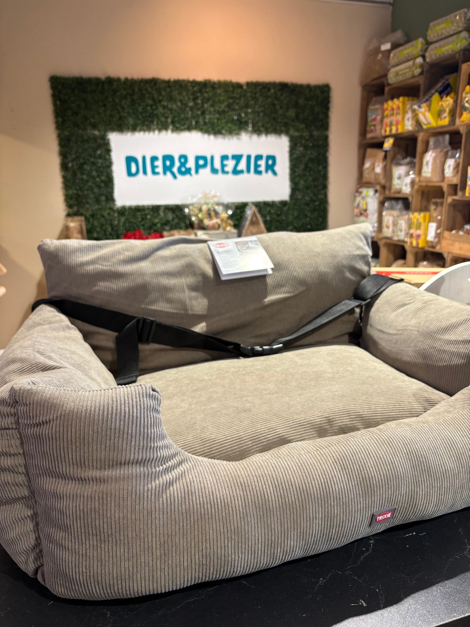 Honden Mand Auto stoel dubbel