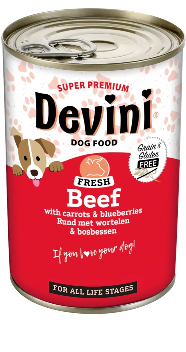 Devini Dog Beef 400gram