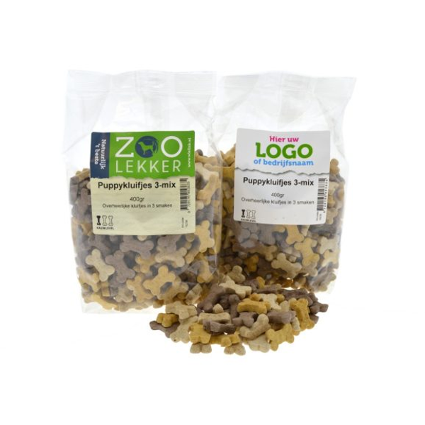 Puppykluifjes 3-mix 400gram