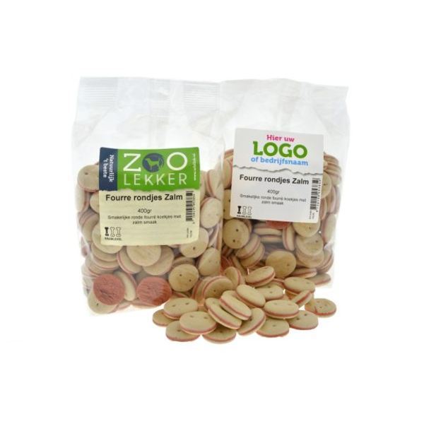 Fourre rondjes Zalm 400gram