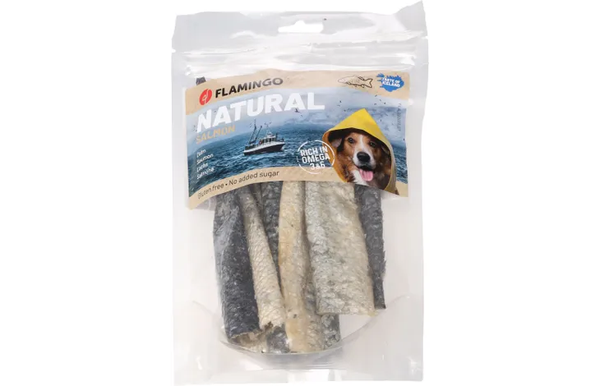 Snack Nature Zalmhuid Lang 50gram