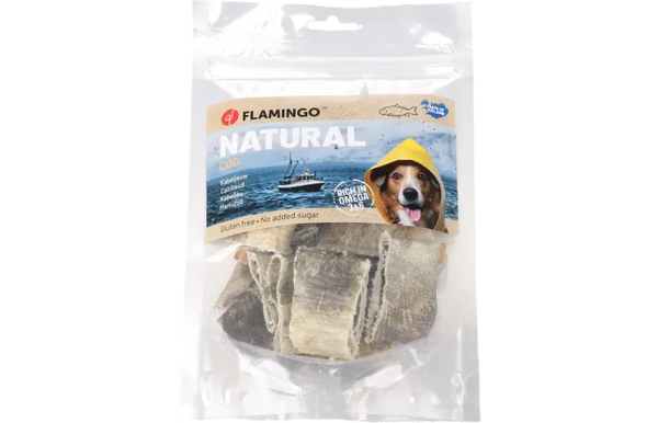 Snack Nature Kabeljauwhuid Kort 60gram
