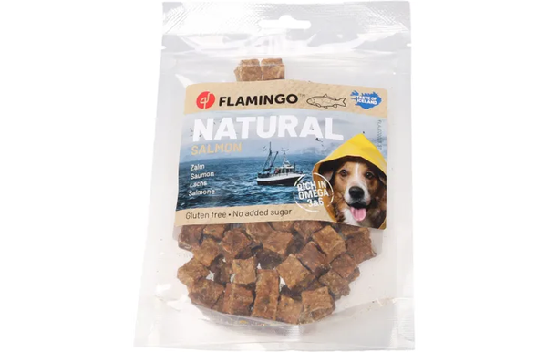 Snack Nature Blokjes met Zalm 75gram