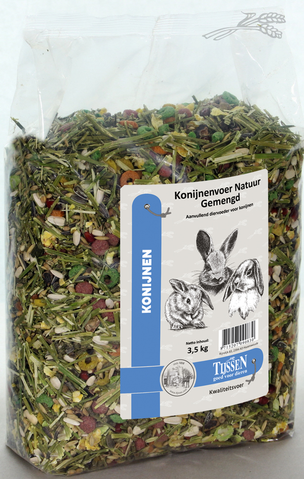 Tijssen Konijnenvoer Natuur Gemengd