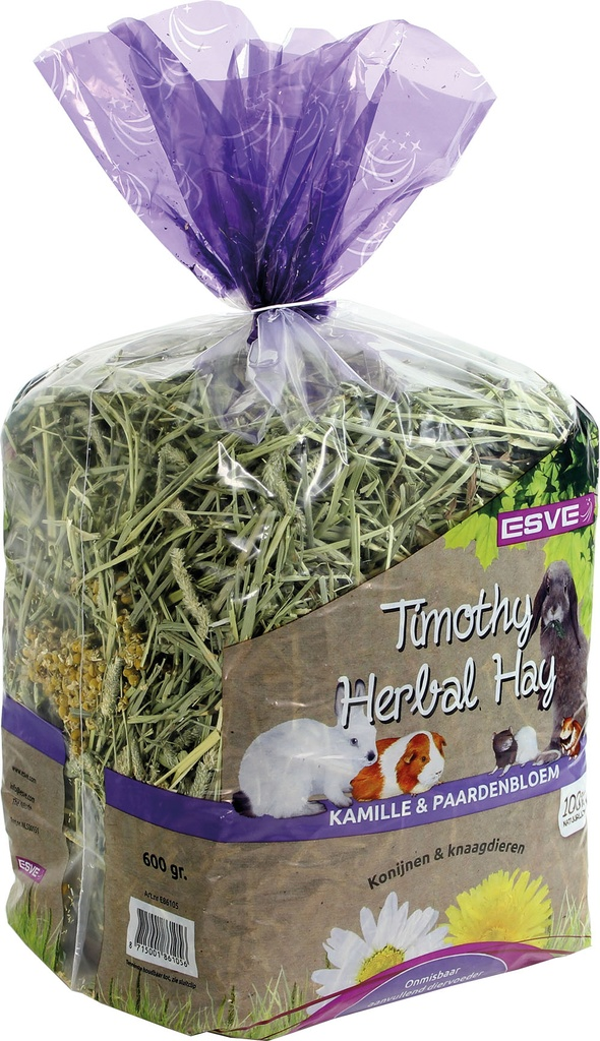 ESVE Timothy Hay Kamille & Paardenbloem 600gram
