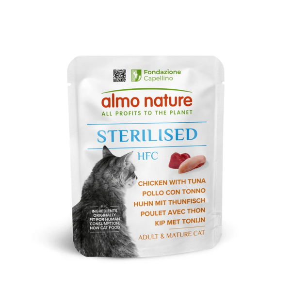HFC Sterilised Natvoer Zakje 50g