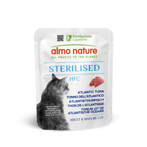 HFC Sterilised Natvoer Zakje 50g