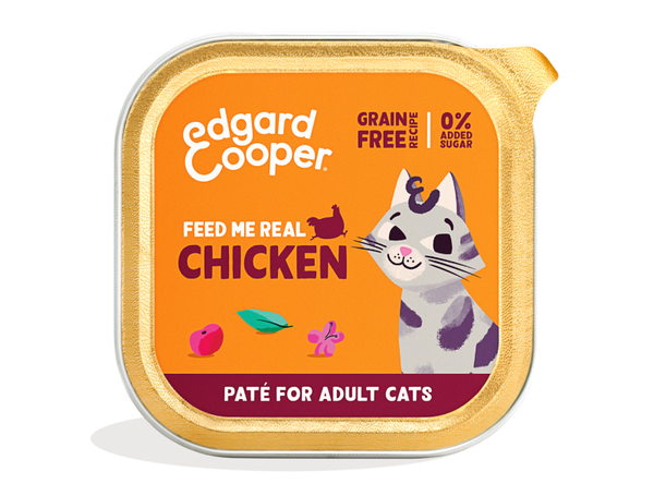 Edgard & Cooper Cat Adult Chicken Paté 85gram