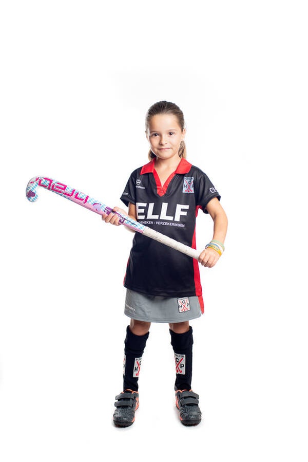 HCP uit shirt dames/meisjes (zwart)